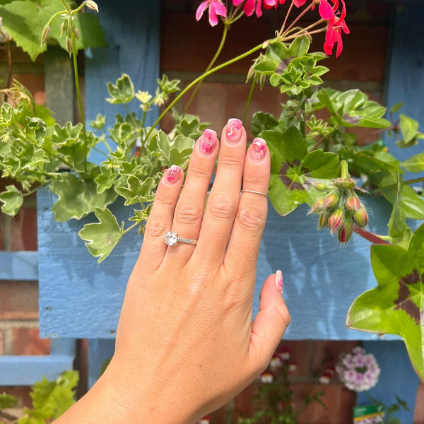 Silver Midi Rings, set of three, various sizes